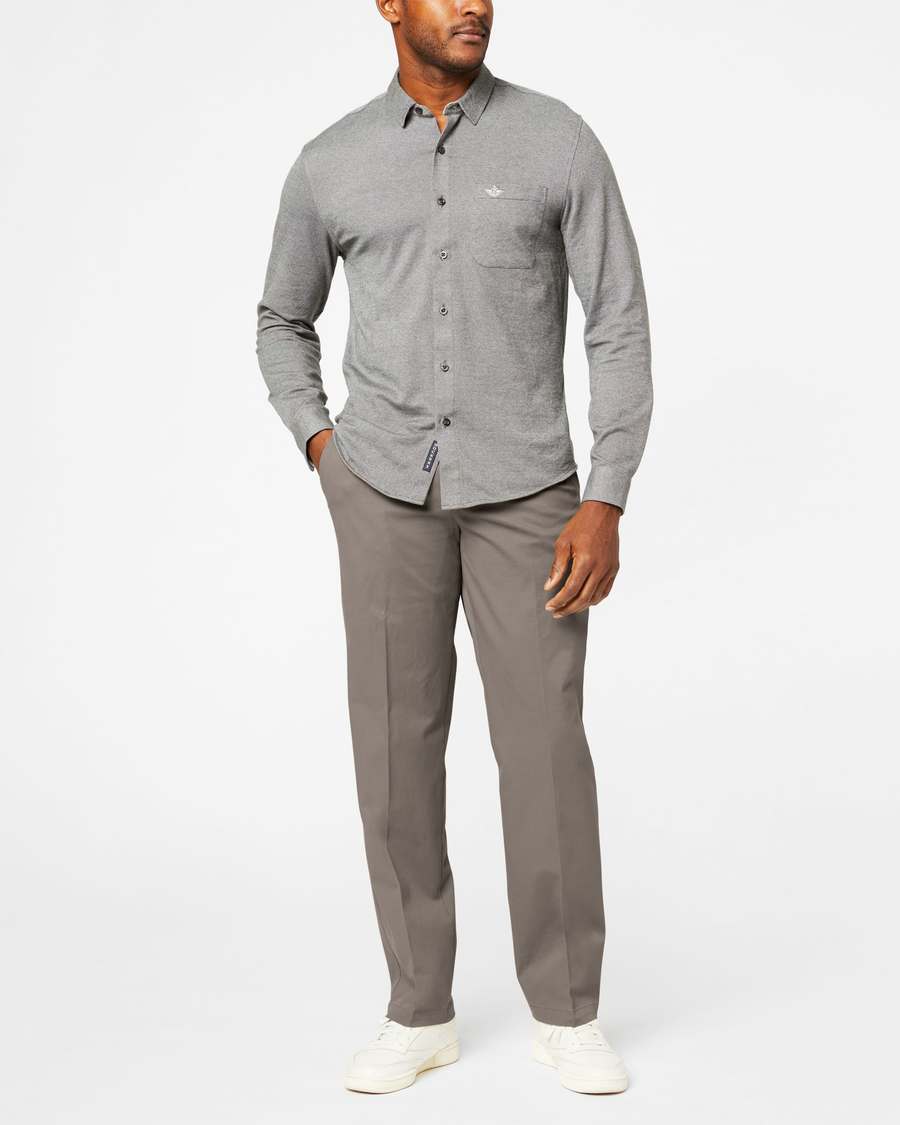 (image for) Green Workday Khakis, Classic Fit